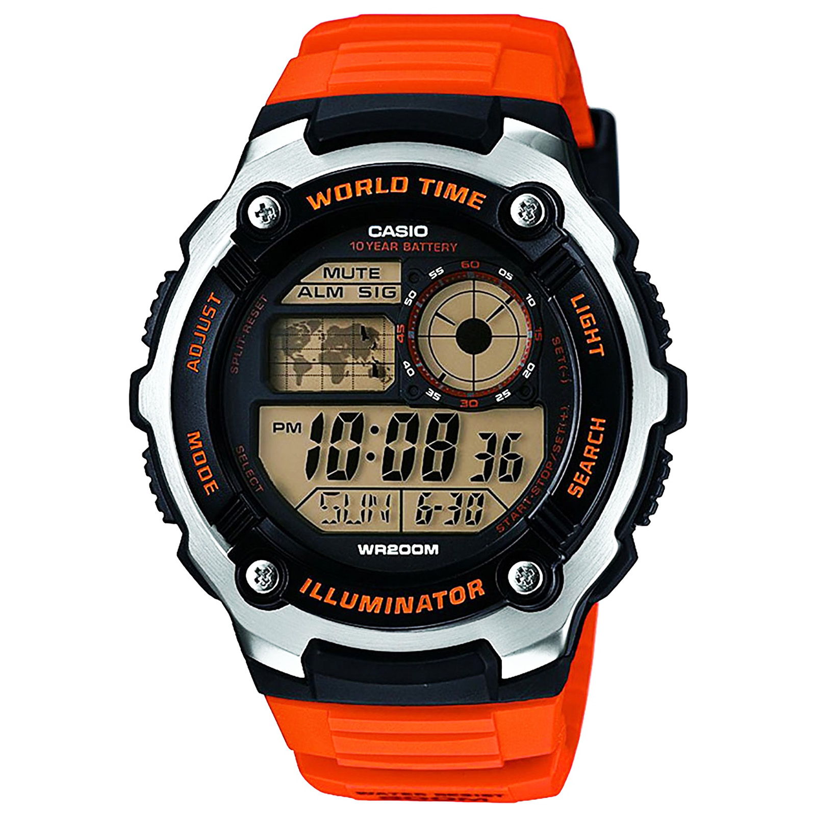 Casio Uhr AE-2100W-4A Digitaluhr Armbanduhr | Montrelie